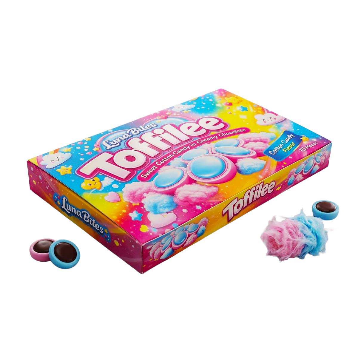 Toffilee Cotton Candy 125g
