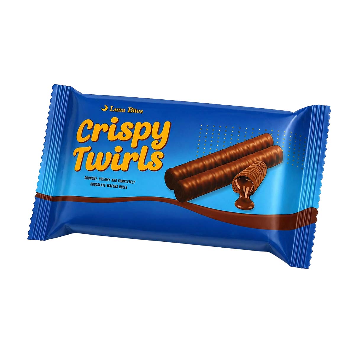 Crispy Twirls wafer rolls 120G
