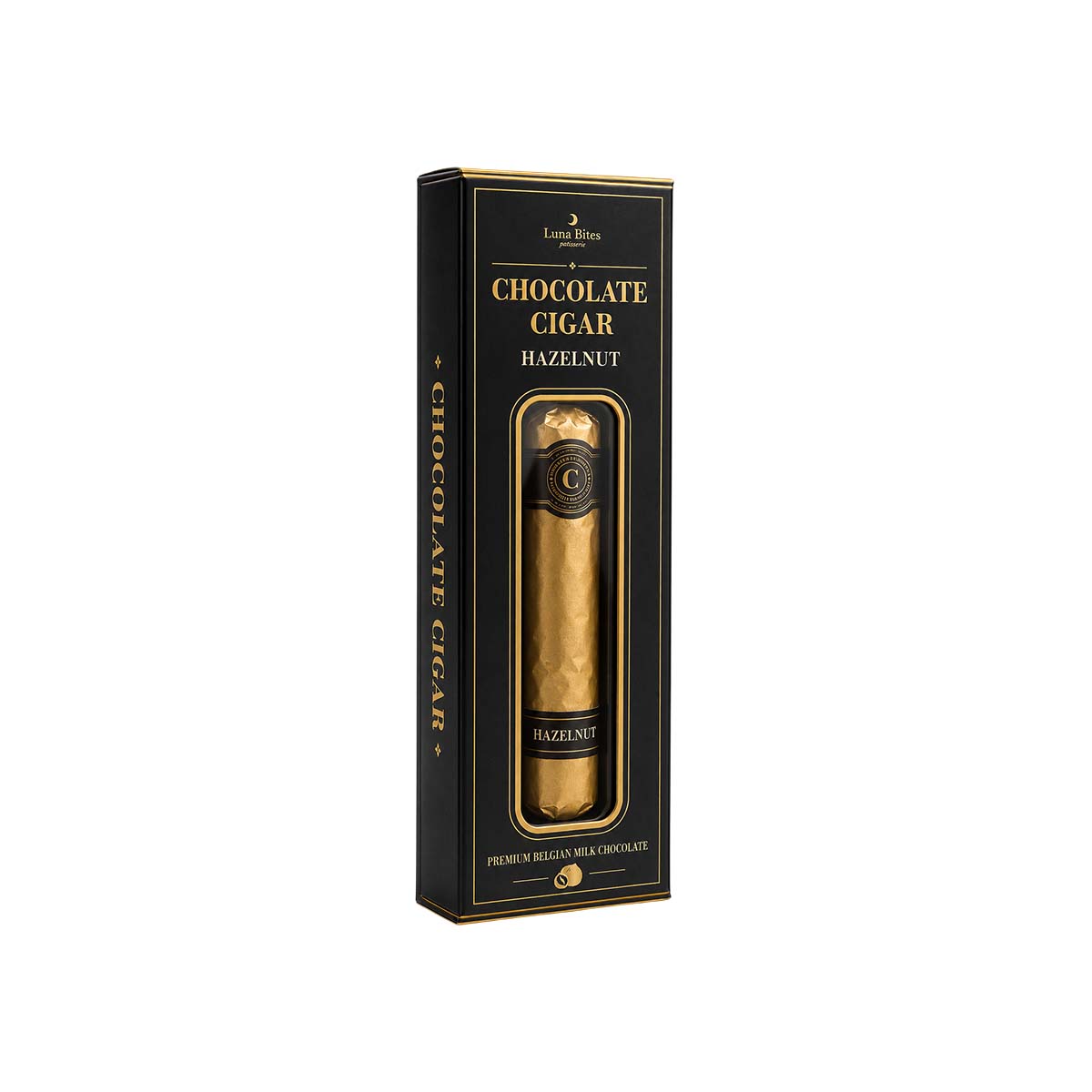 Cigar Box 1 piece 35 grams Hazelnut Filling