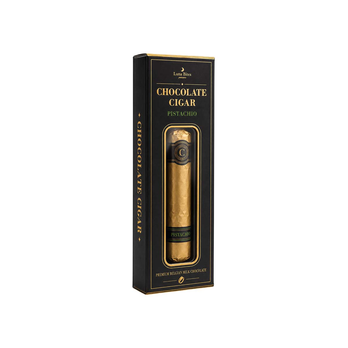 Cigar Box 1 piece 35 grams Pistachio Filling